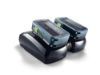 Afbeeldingen van FESTOOL Snellader TCL 6 DUO 220-240V 2x6Ah t.b.v. voltklassen 10,8V tot 18V