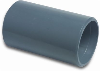Afbeeldingen van PROFEC Reparatiesok PVC-U grijs 50MM lijmmof 16bar
