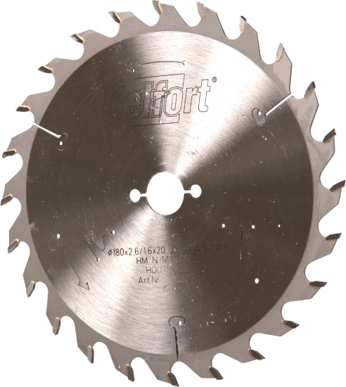 Afbeeldingen van KELFORT Cirkelzaagblad HM/HKS 180X2,6X20MM Z=24WZ