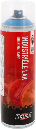 Afbeeldingen van KELFORT Industrie lak lichtblauw RAL 5012 500ML