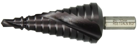 Afbeeldingen van Trapboor HSS TiAlN 6-30MM