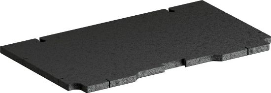 Afbeeldingen van FESTOOL Deksel-schuimrubber SE-DP EPP SYS3 S 76 258X164X22MM t.b.v. Systainer SYS3 S 76