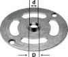 Afbeeldingen van FESTOOL Kopieerring KR-D 10,8/OF 900 10,8MM t.b.v. OF 900, OF 1000, OF 1010, OF 1010 R, KF