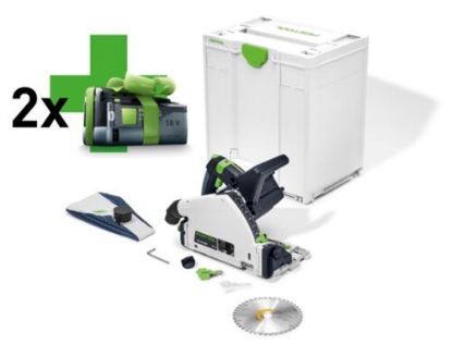 Afbeeldingen van FESTOOL Accu invalcirkelzaag TSC55KEB-Basic-5,0 18V BODY in systainer