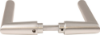 Afbeeldingen van OXLOC Deurkruk haaks-model Nice aluminium F1 53-57MM