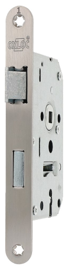Afbeeldingen van OXLOC Dag-/nachtslot RVS-voorplaat 1266/17