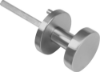 Afbeeldingen van OXLOC Deurkruk/knop + rozet D-model Coevorden RVS 37-47MM