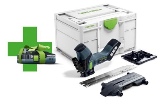 Afbeeldingen van FESTOOL Accu isolatiezaagmachine ISC240EBBasic-4,0 18V BODY in systainer