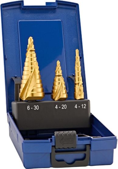 Afbeeldingen van FORUM Precisie-plaatfrezenset HSS Tenifer-gecoat 3-30,5MM 3x