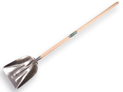 Afbeeldingen van Graanschop ALU met batsesteel 130CM