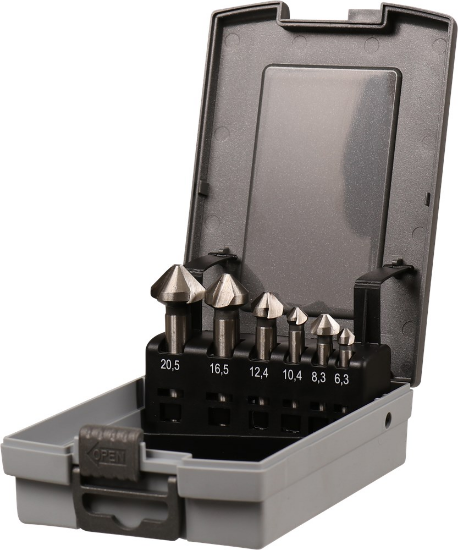 Afbeeldingen van KELFORT Verzinkborenset HSS 6,3-20,5MM 6x