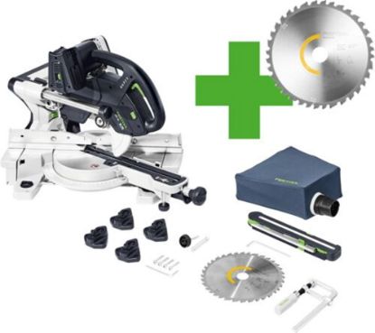 Afbeeldingen van FESTOOL Accu afkortzaag KSC60EB-Basic Master Edition 18V BODY