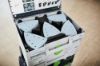 Afbeeldingen van FESTOOL Systainer³ SYS-STF-80x133/D125/Delta 5 vakken 396X296X112MM t.b.v. schuurmaterialen