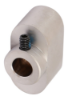 Afbeeldingen van OXLOC Draaiknop O5 ovaal messing vernikkeld t.b.v. profielcilinder met knop