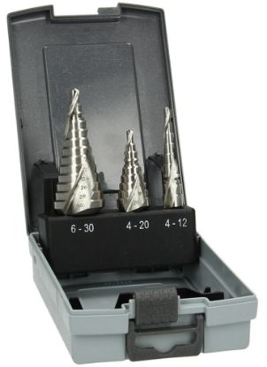 Afbeeldingen van Trapboor set HSS 4-12/4-20/6-30MM 3x