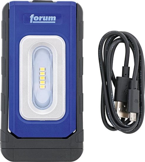 Afbeeldingen van FORUM Accu handlamp 110-300LM