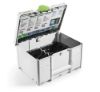 Afbeeldingen van FESTOOL Systainer³ SYS-STF D 150 4S 396X296X237MM t.b.v. schuurmaterialen inclusief "schuren in 4 stappen”-systeem