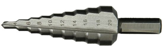 Afbeeldingen van Trapboor HSS 4-20MM