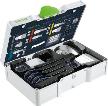 Afbeeldingen van FESTOOL Multitool zaagbladenset SYS3 S 76-OSC-SORT 7x t.b.v. OSC18