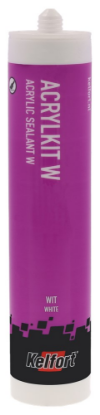 Afbeeldingen van KELFORT Acrylaatkit overschilderbaar wit 310ML