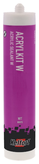 Afbeeldingen van KELFORT Acrylaatkit overschilderbaar wit 310ML