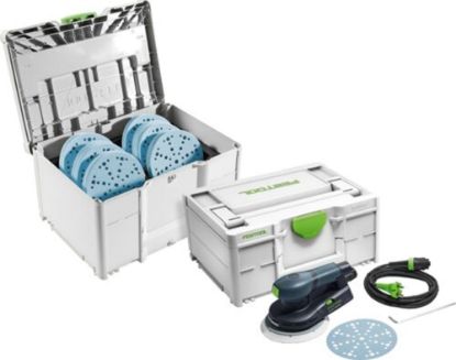Afbeeldingen van FESTOOL Excenterschuurmachine ETSEC150/3EQ-SYSGR 400W in systainer
