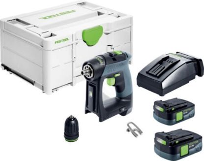 Afbeeldingen van FESTOOL Accu schroefboormachine CXS122,5-Plus 10,8V 2x 2,5Ah in systainer