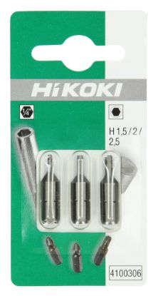 Afbeeldingen van Bit ¼" hexagonal combi H1,5/H2/H2,5 - 25MM 3x