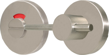Afbeeldingen van OXLOC Rozet vrij/bezet SR RVS op stalen onderrozet 52X8,5MM