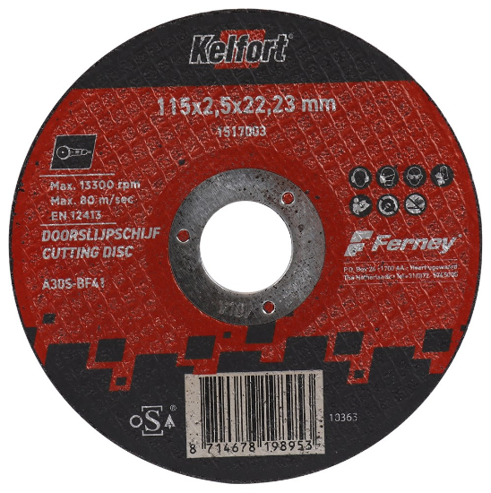 Afbeeldingen van KELFORT Doorslijpschijf vlak 115X2,5MM