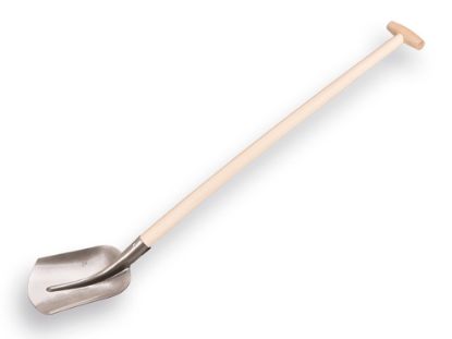 Afbeeldingen van Schepbats 1/2 00 ongewaxt schopsteel 100CM