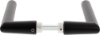 Afbeeldingen van OXLOC Deurkruk haaks-model Nice aluminium zwart 37-52MM