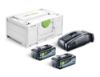 Afbeeldingen van FESTOOL Energie set SYS 18V 2x8,0/SCA16 2x 8,0Ah en lader
