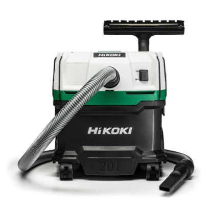 Afbeeldingen van HIKOKI Stofzuiger nat/droog RP200SLWAZ 230V 1200W klasse L 20L