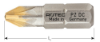 Afbeeldingen van ROTEC Schroefbit ¼" PRO PZ1 25MM C6,3 DIAMOND 2x