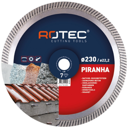 Afbeeldingen van ROTEC Diamantzaagblad PIRANHA 300X3,0X20,0MM