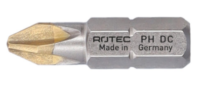 Afbeeldingen van ROTEC Schroefbit ¼" PRO PH1 25MM C6,3 DIAMOND 10x