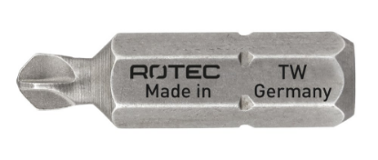 Afbeeldingen van ROTEC Schroefbit ¼" PRO TW1 25MM C6,3 BASIC 2x