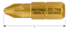 Afbeeldingen van ROTEC Schroefbit ¼" PRO PZ1 25MM C6,3 TiN 10x