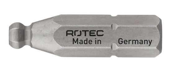 Afbeeldingen van ROTEC Schroefbit ¼" PRO SW5 25MM C6,3 kogelkop BASIC 2x