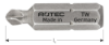 Afbeeldingen van ROTEC Schroefbit ¼" PRO TW5 25MM C6,3 BASIC 10x