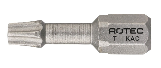 Afbeeldingen van ROTEC Torsionbit ¼" PRO T40 25MM C6,3MM conisch BASIC 10x