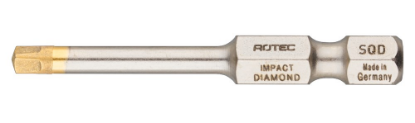 Afbeeldingen van ROTEC IMPACT bit SQD2 50MM E6,3 DIAMOND 2x