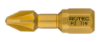 Afbeeldingen van ROTEC Torsionbit ¼" PRO PZ3 25MM C6,3 TiN 2x