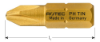Afbeeldingen van ROTEC Schroefbit ¼" PRO PH3 25MM C6,3 TiN 2x