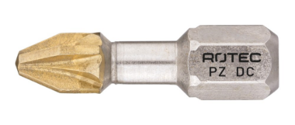 Afbeeldingen van ROTEC Torsionbit ¼" PRO PZ3 25MM C6,3 DIAMOND 2x