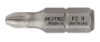 Afbeeldingen van ROTEC Schroefbit ¼" PRO PZ2R gereduceerd 25MM C6,3 BASIC 2x