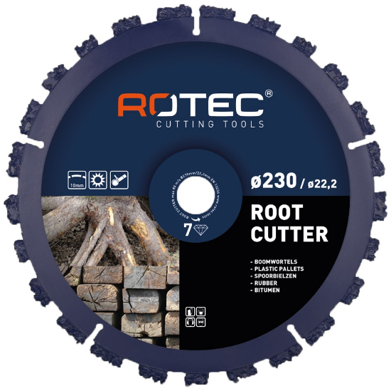 Afbeeldingen van ROTEC Diamantgritzaagblad Root Cutter 350X4,0X25,4MM