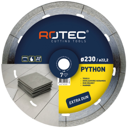 Afbeeldingen van ROTEC Diamantzaagblad SPEEDY 230X1,4X25,4MM
