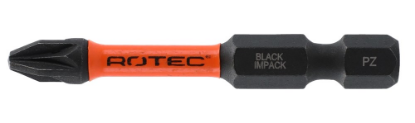 Afbeeldingen van ROTEC IMPACT bit PZ3 50MM E6,3 BASIC 2x
